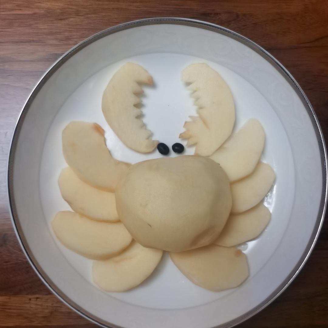 果盘水果拼盘苹果螃蟹的全部作品