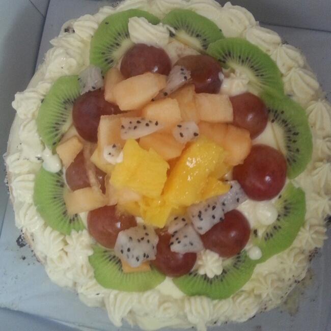 水果蛋糕的做法