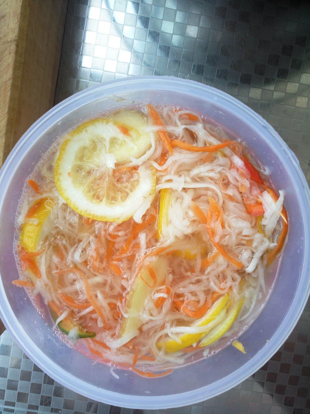 腌酸辣萝卜——夏季开胃小菜