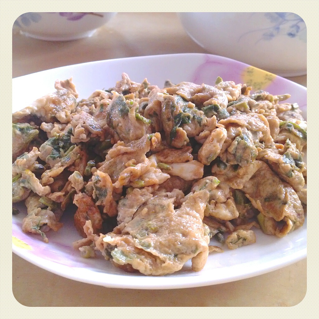 香椿炒鸡蛋