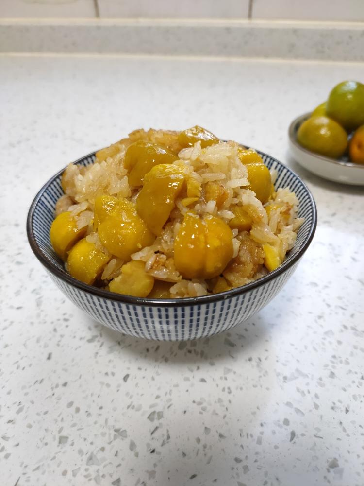 板粟糯米饭(电饭煲)的做法 步骤6