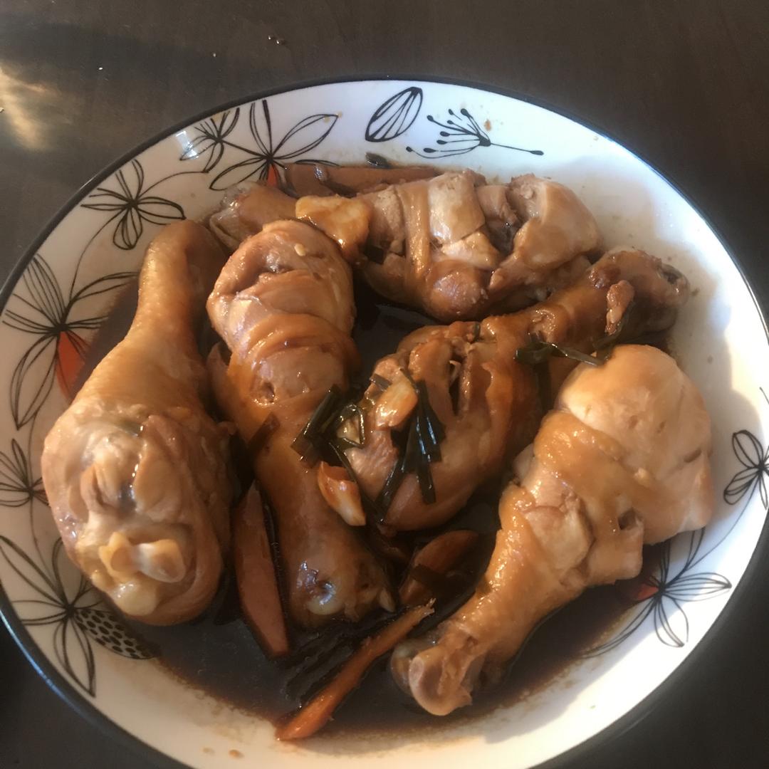 超省事酱油鸡腿，泡着就行！超级嫩~