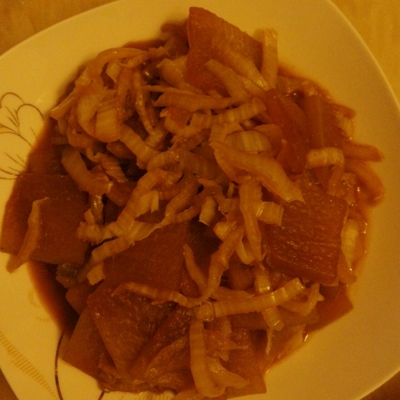 蚝油焖冬瓜