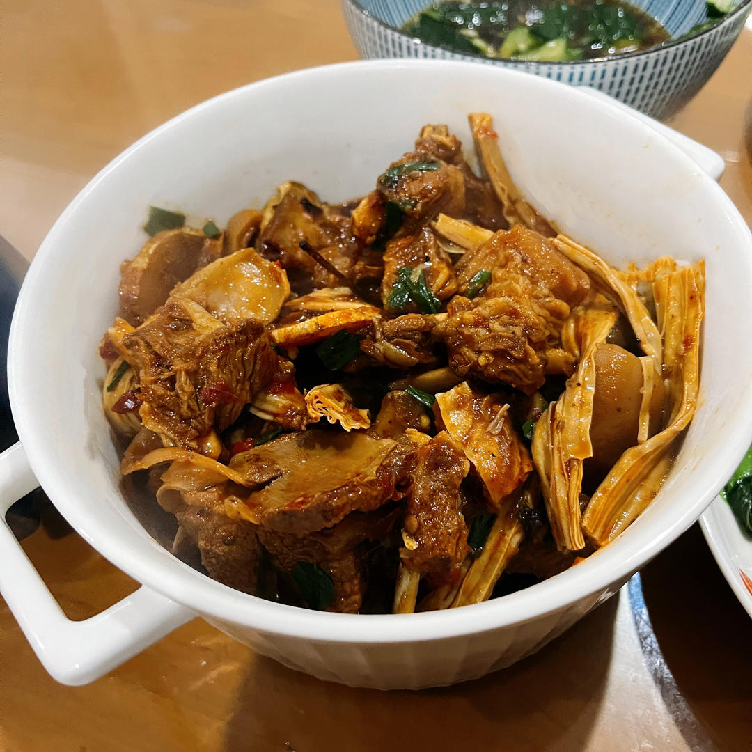 羊排腐竹煲