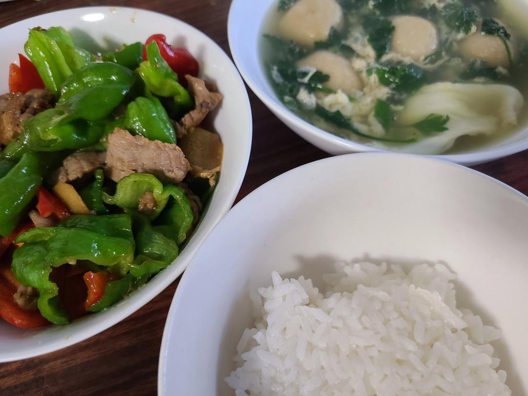 青椒肉片