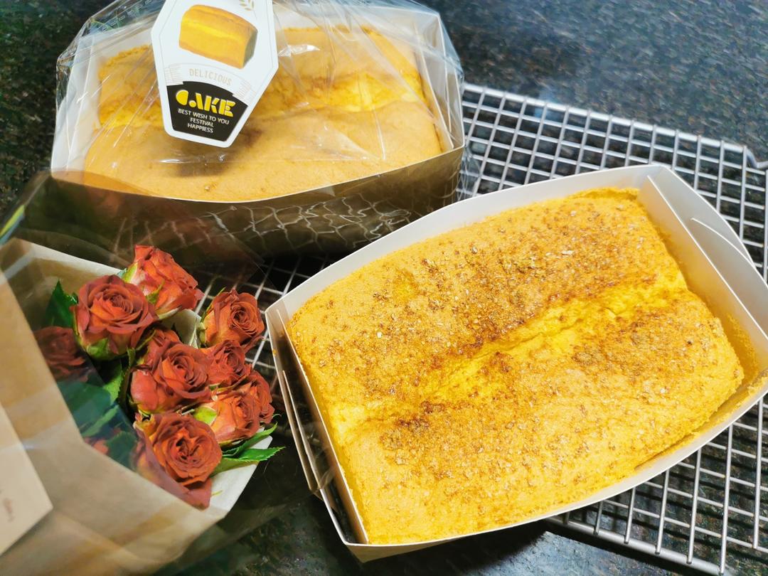 入口即化烫面法「金枕蛋糕」