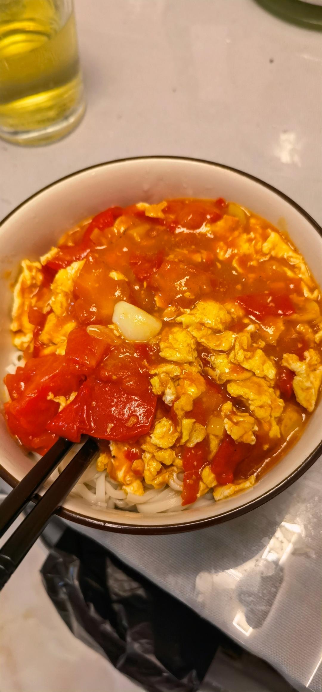 西红柿鸡蛋鸡蛋打卤面