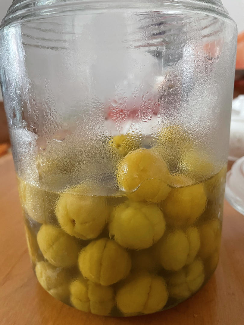 美味～泡李子