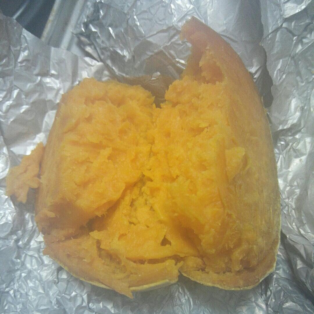 烤箱烤红薯