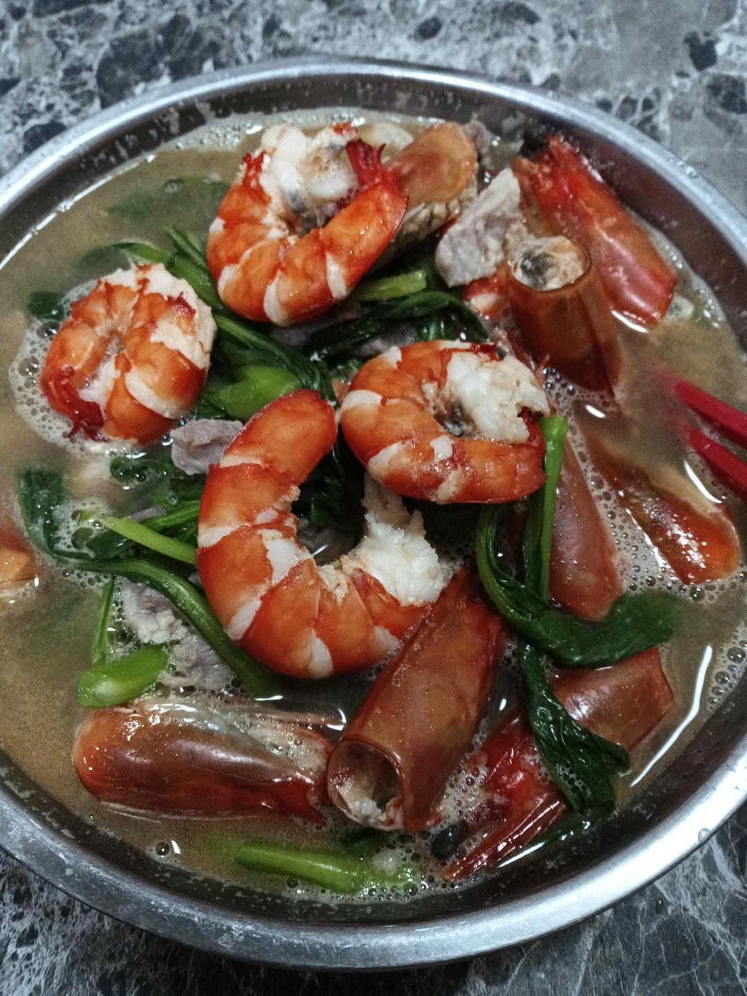 青菜瘦肉汤🥬🥩