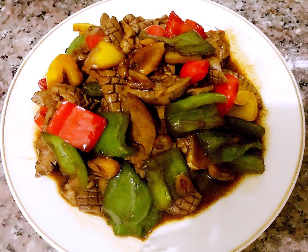 爆炒腰花