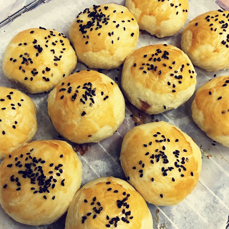 泳式鲜肉榨菜月饼