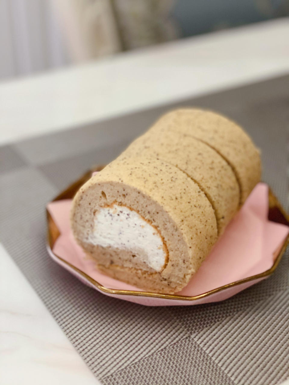 香气四溢的伯爵红茶蛋糕卷