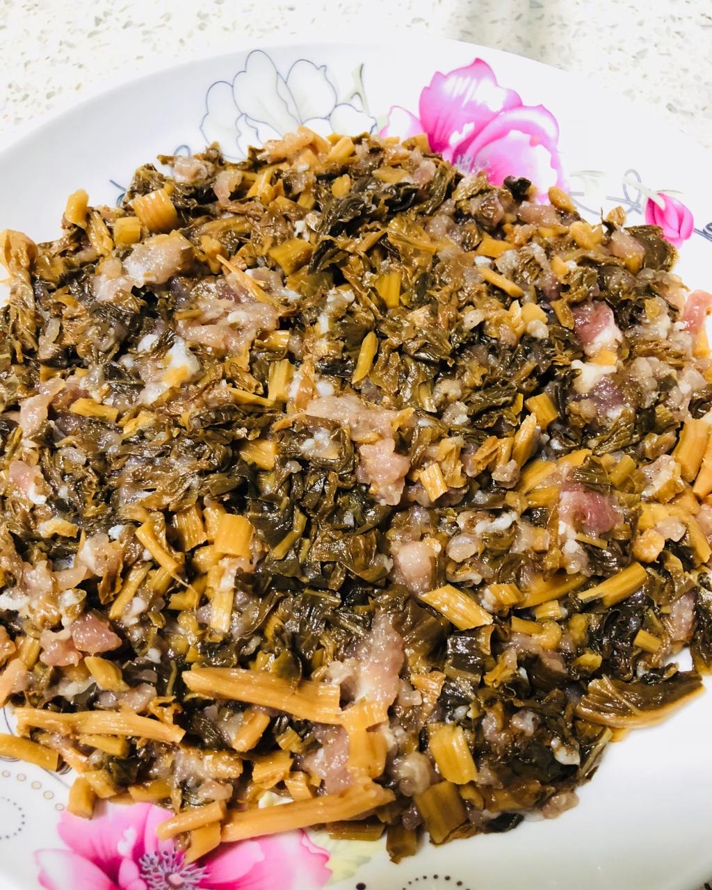 梅菜蒸肉饼