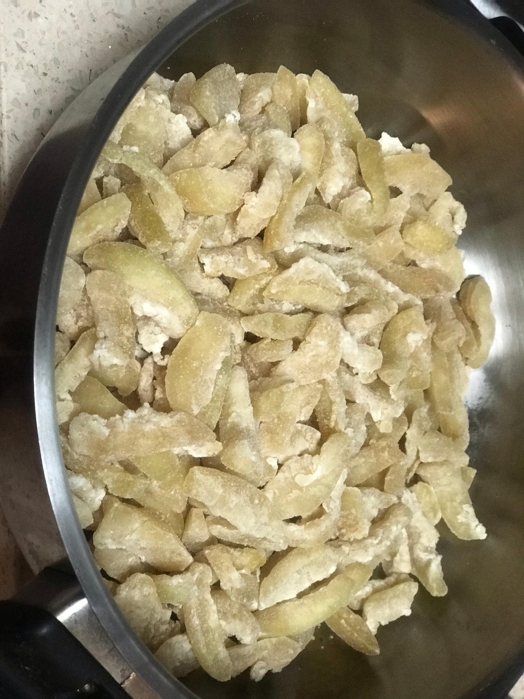 糯唧唧的柚子皮糖