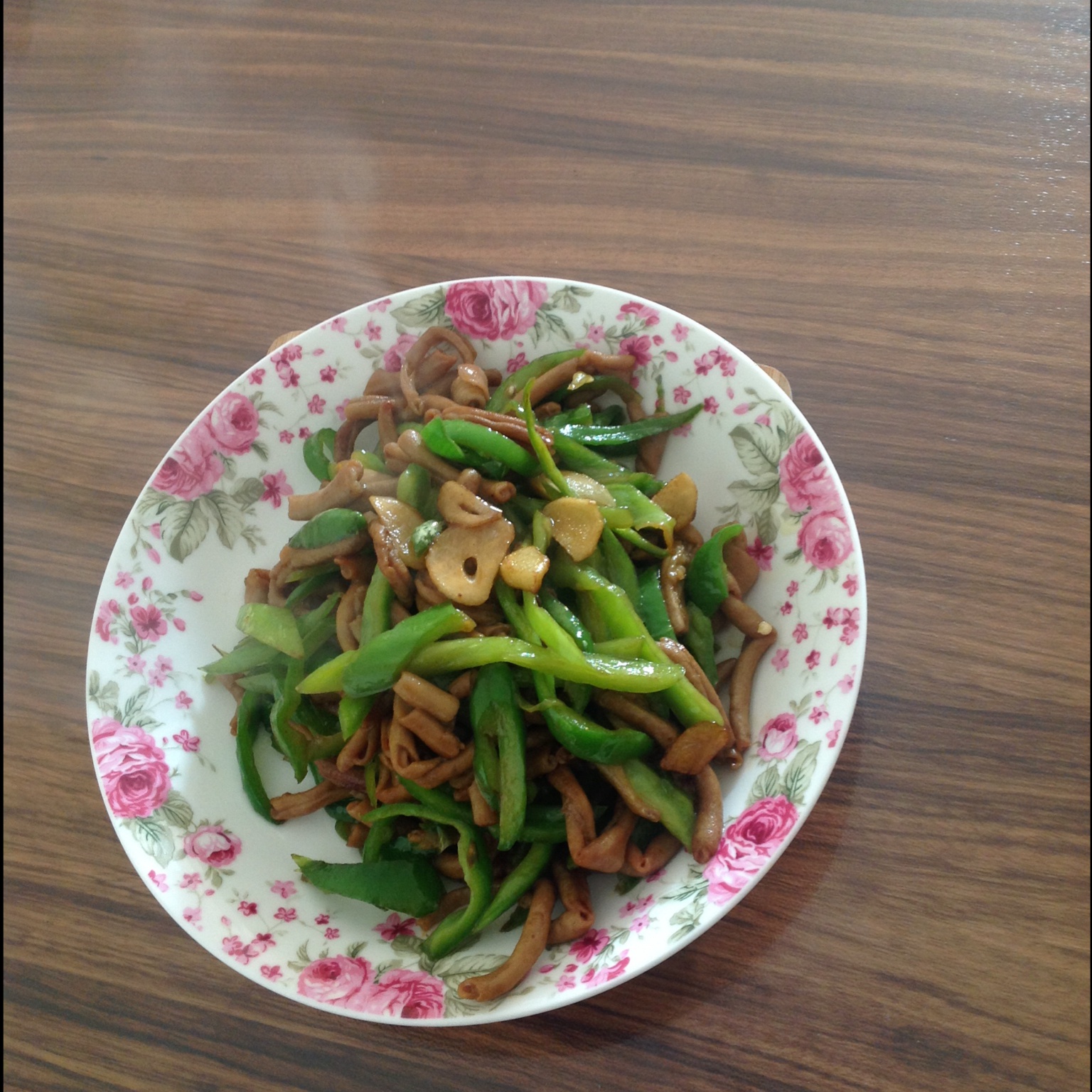 青椒鸭肠