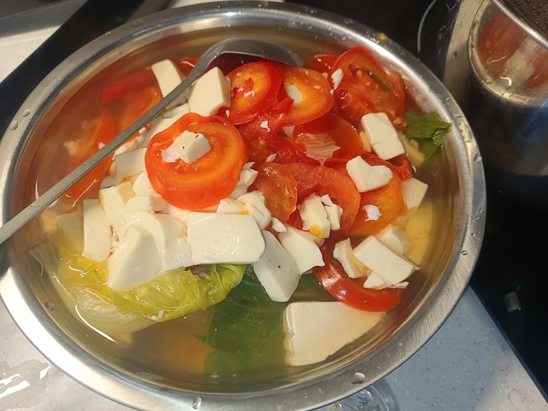 番茄豆腐汤