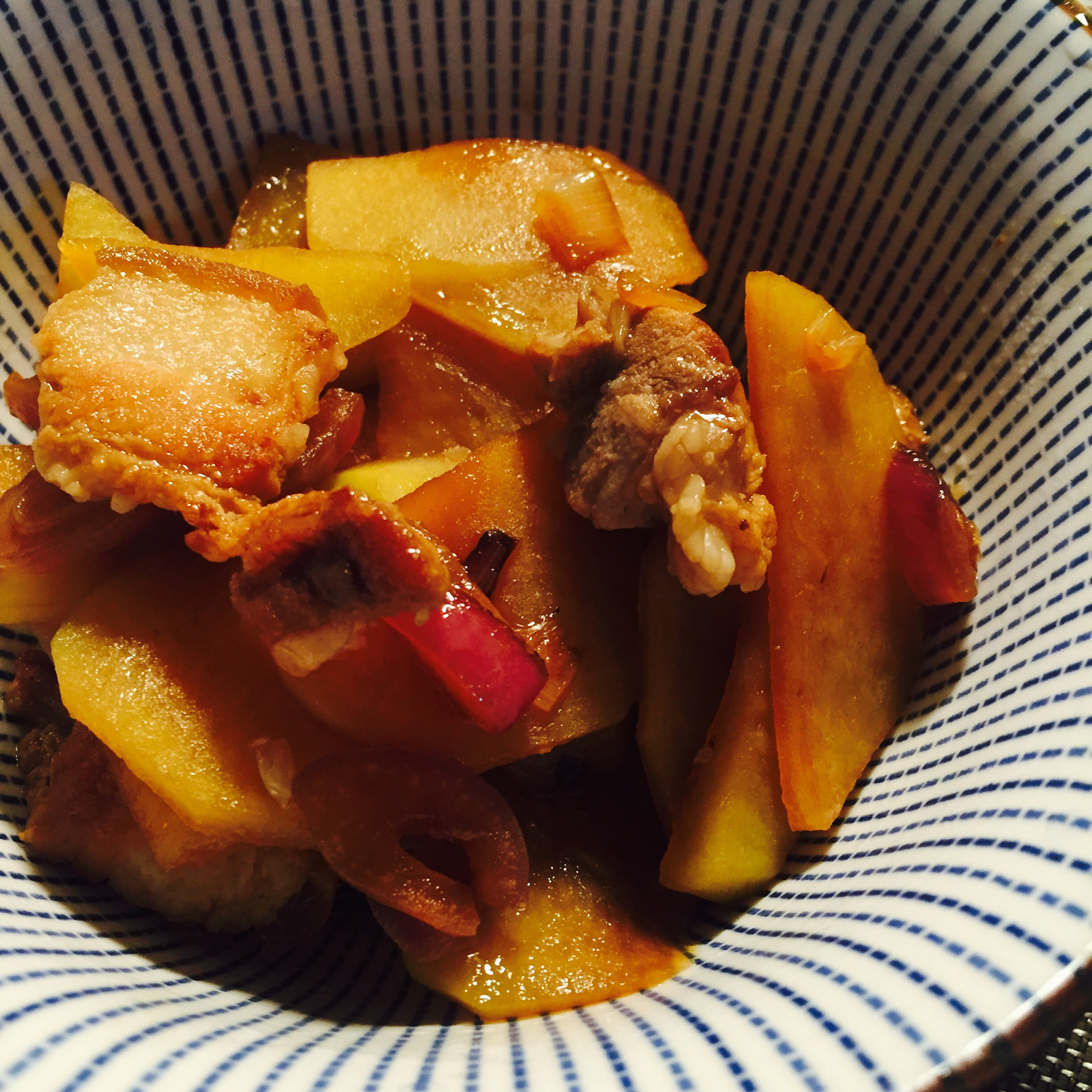 土豆炖肉