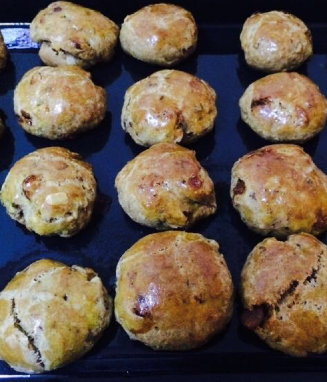 红枣红糖核桃饼干