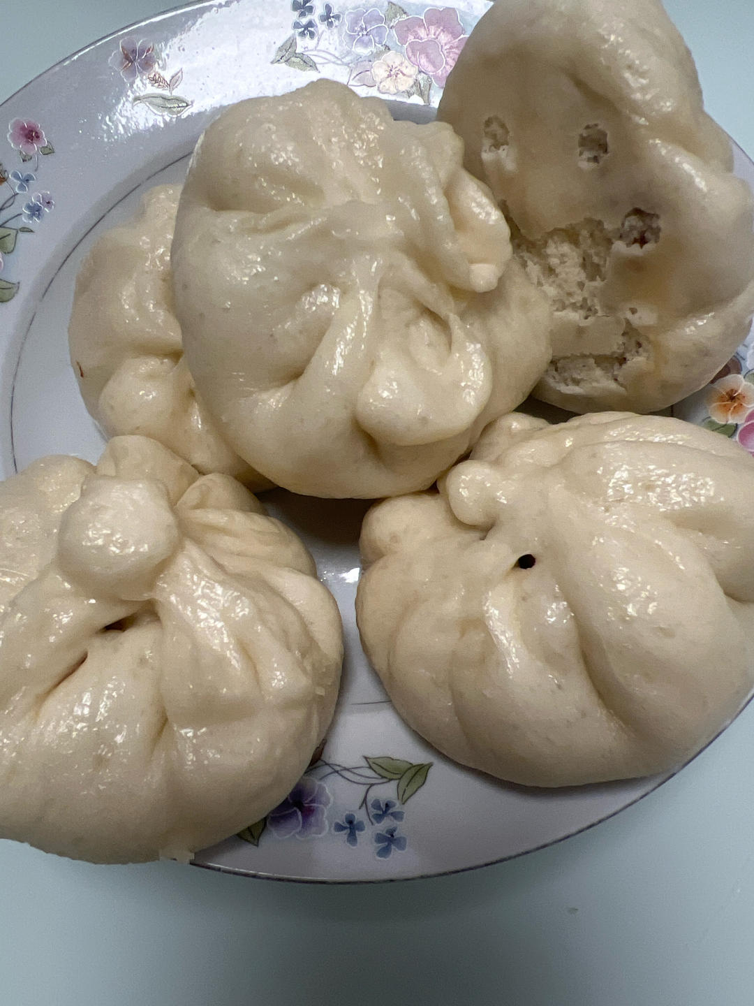 红糖包子，低筋面粉做的，特别松软！💯