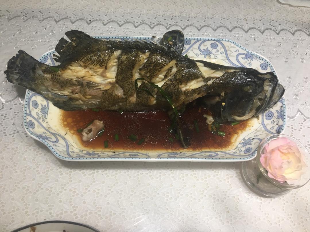 清蒸老虎斑