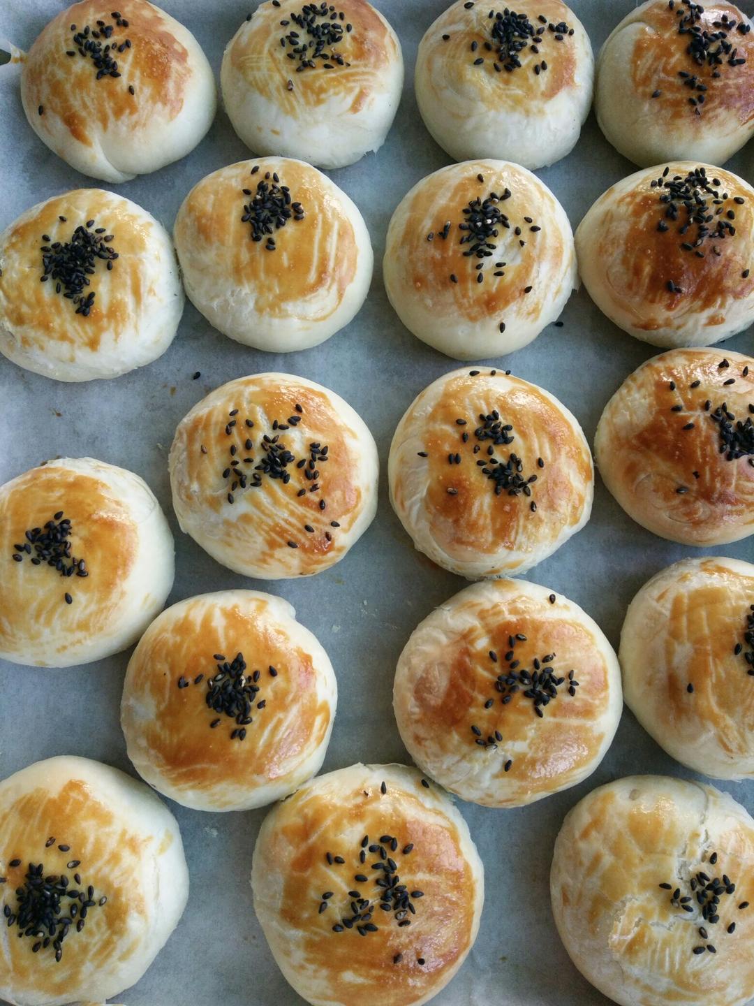 苏式椒盐芝麻月饼