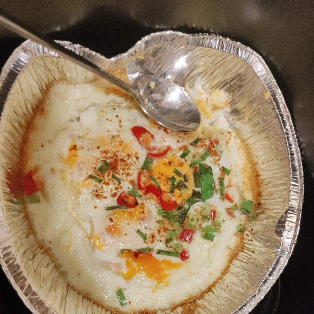 空气炸锅烤鸡蛋