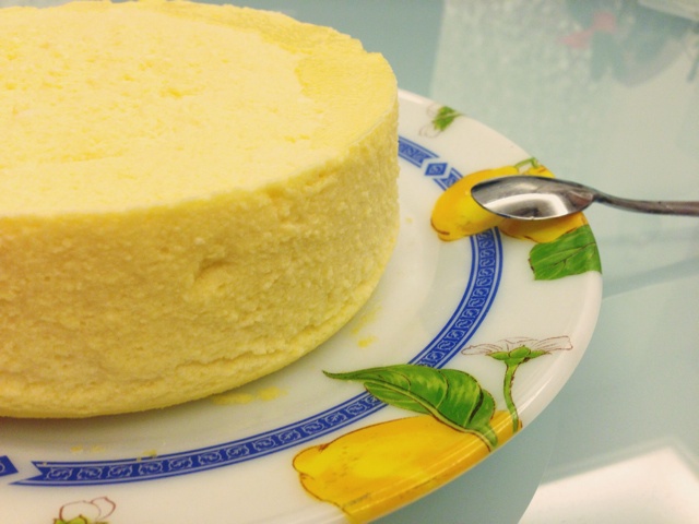 椰香轻乳酪蛋糕