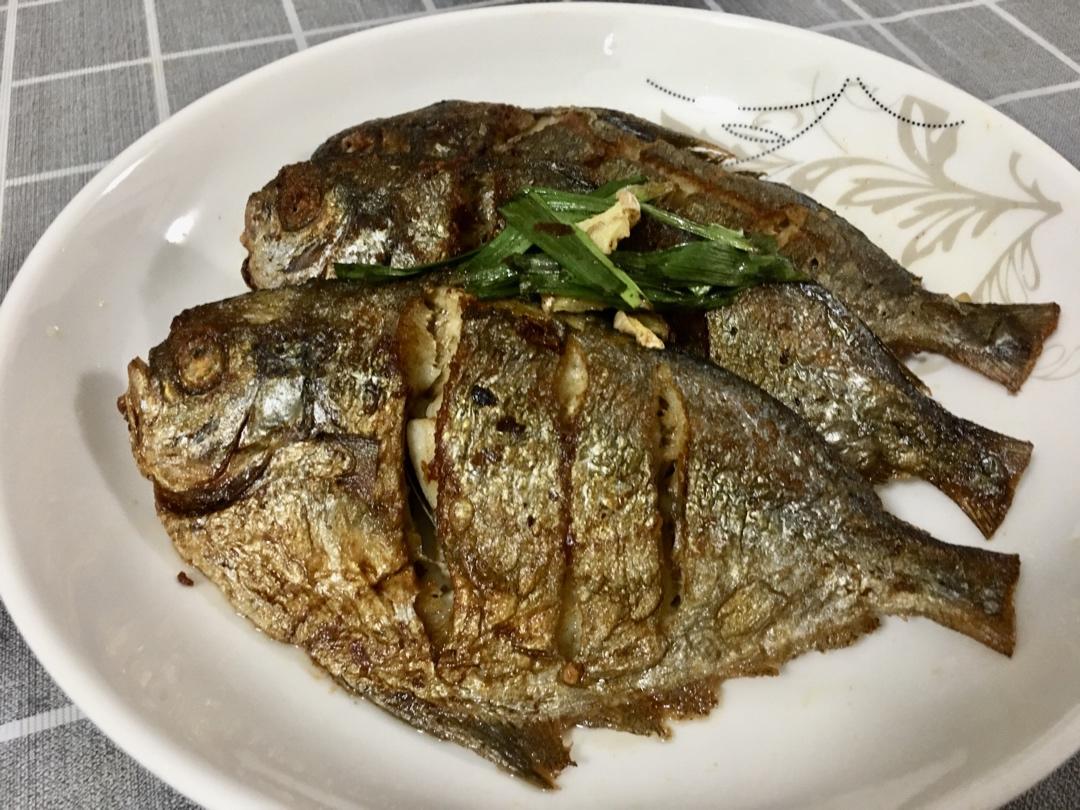 新手香煎鱼（铁锅0失败）