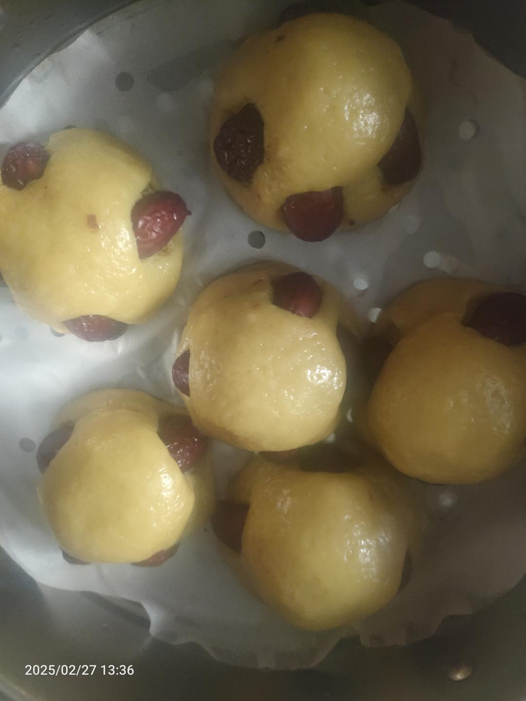 大黄米面窝窝头