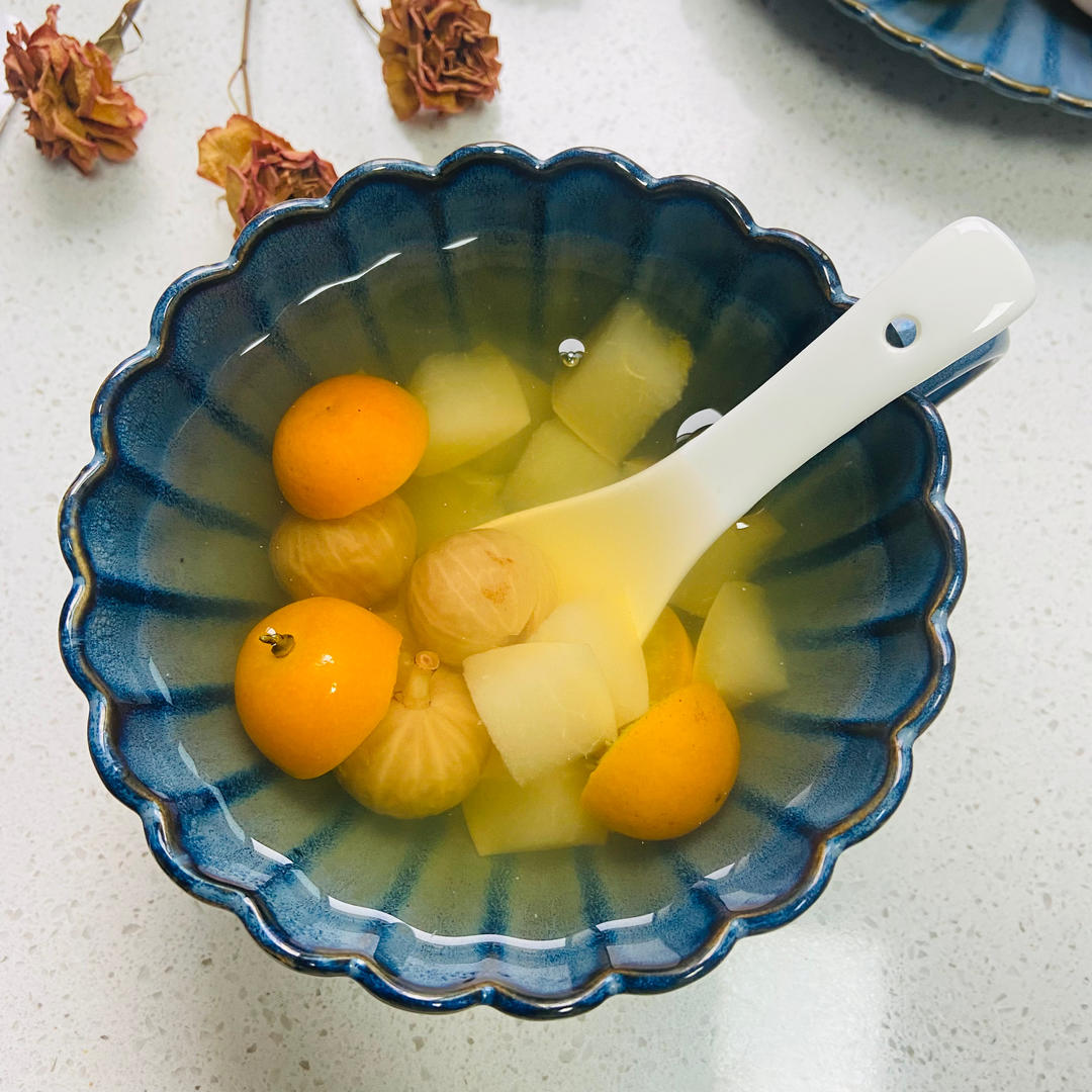 暖气房降噪❗️来一壶雪梨无花果汤