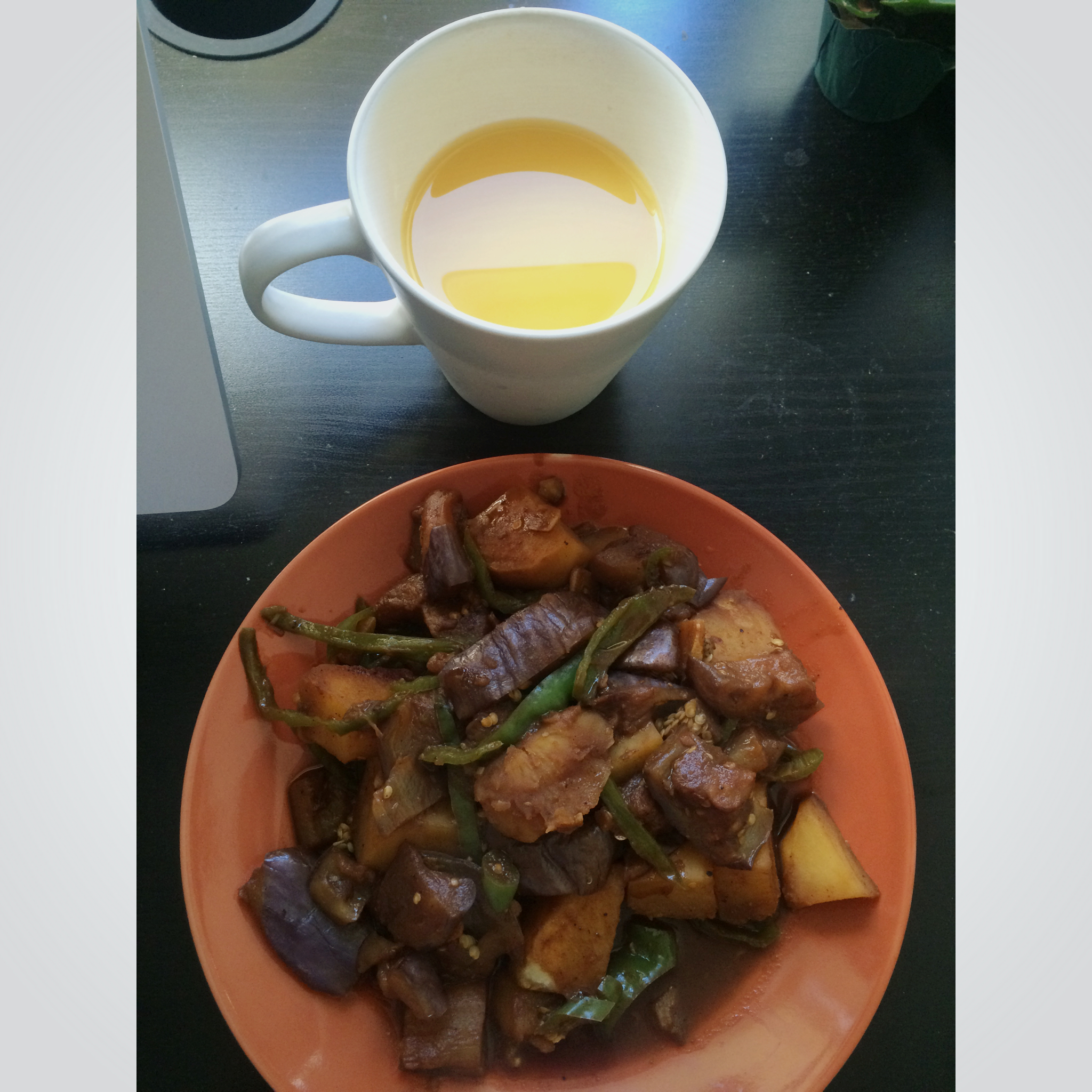 茄子炖土豆