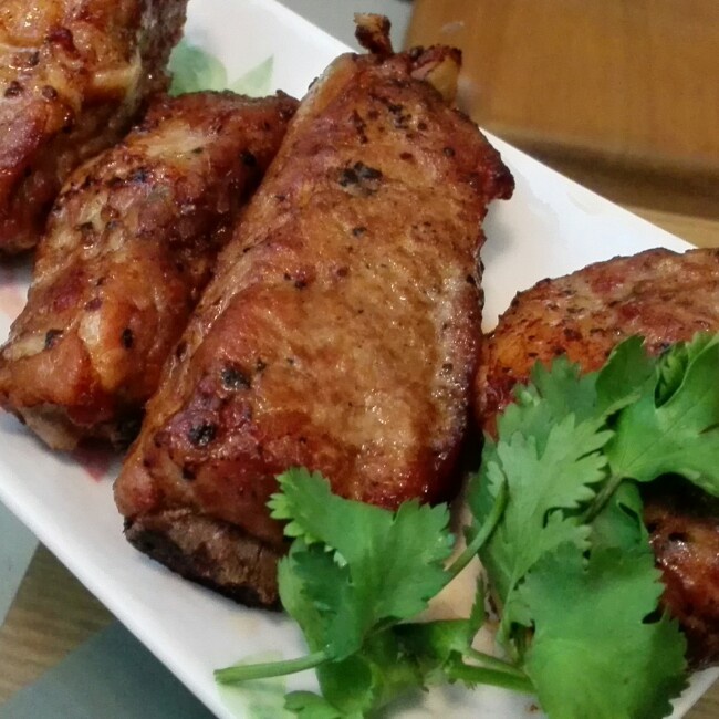 黑椒烤排骨