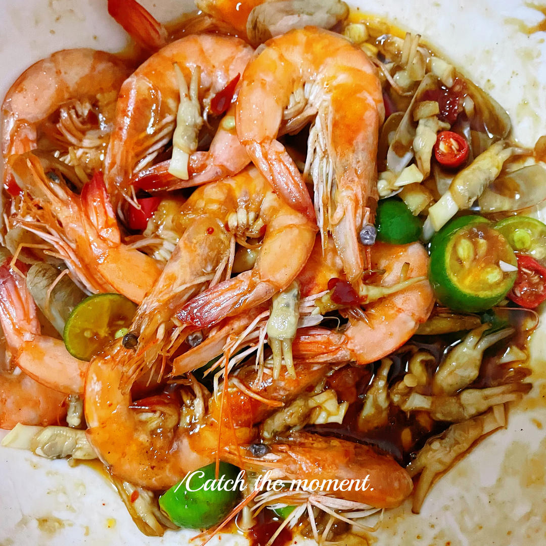 什蔬捞汁小海鲜，清爽夏日低脂餐