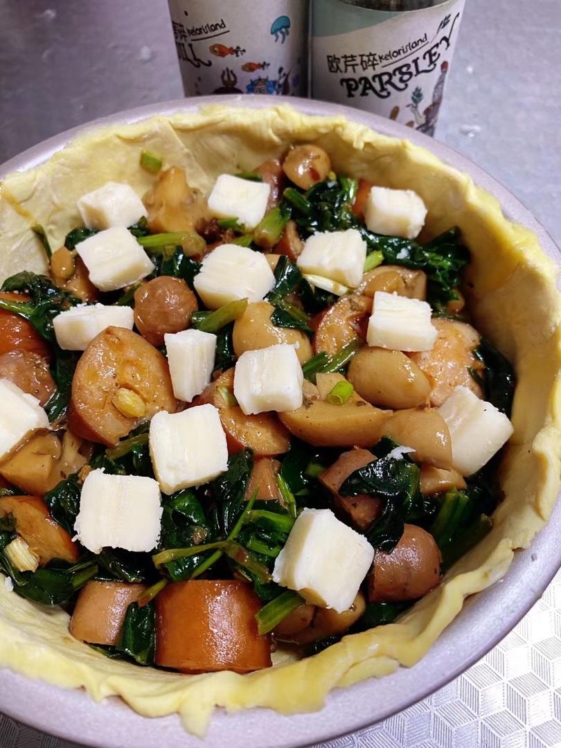 英法美三国都爱的主食——法式咸派Quiche