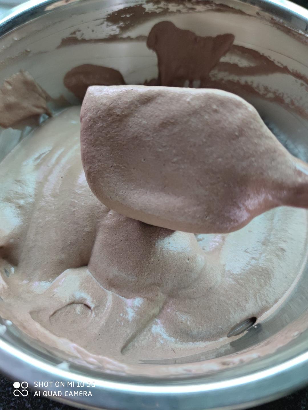 可可戚风蛋糕～8寸～百分百成功