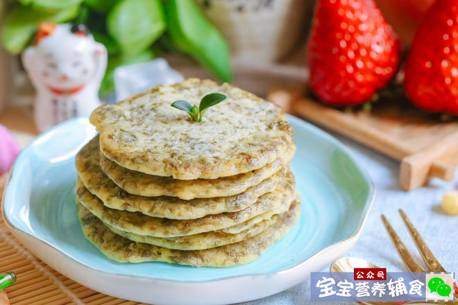 紫菜蛋饼~宝宝辅食的做法