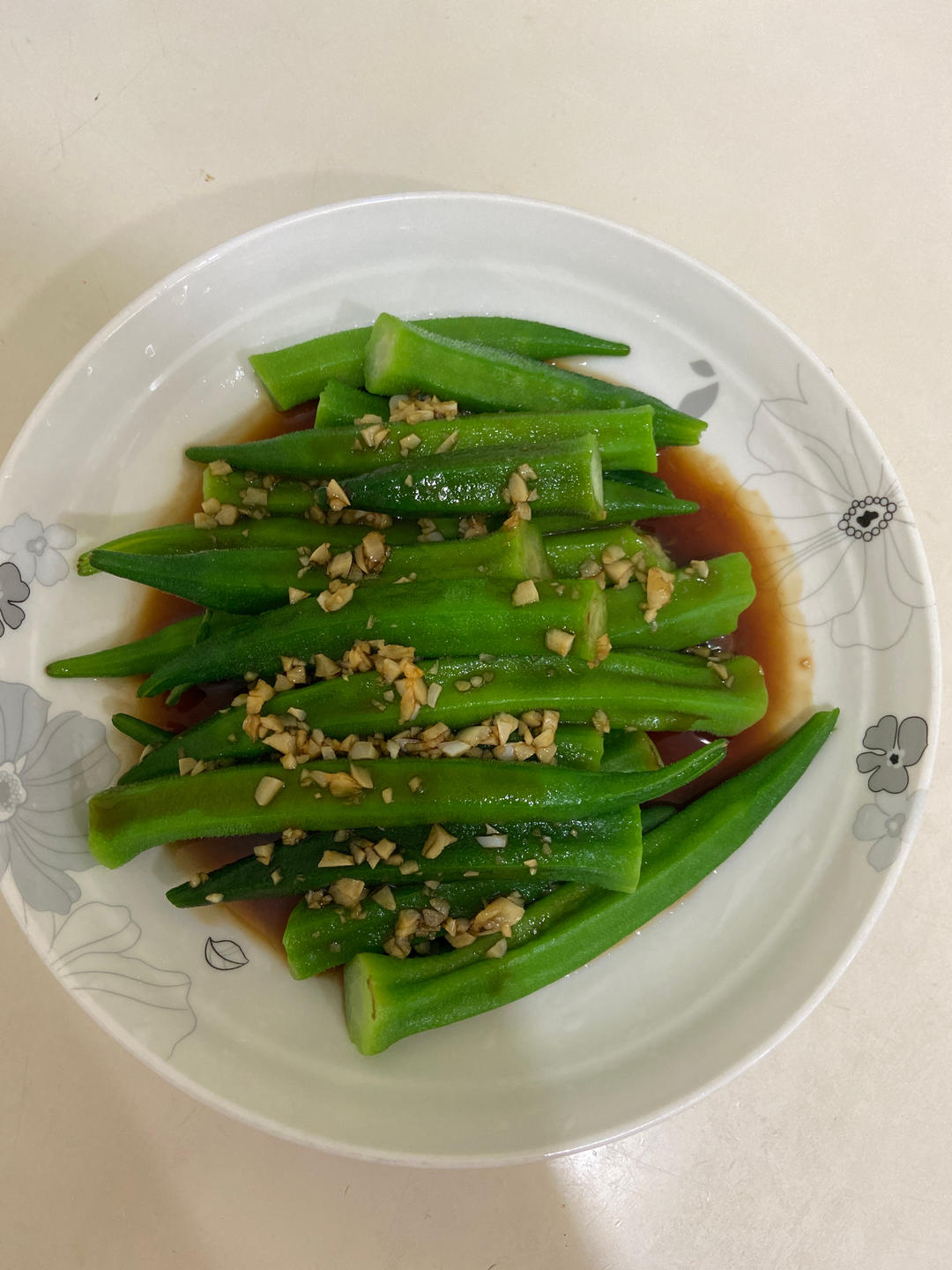 ‼️从此爱上秋葵‼️
白灼秋葵