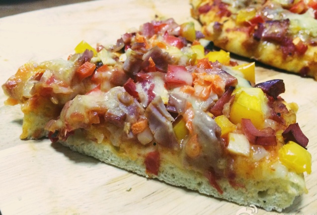夏威夷pizza（附饼底冷冻法）