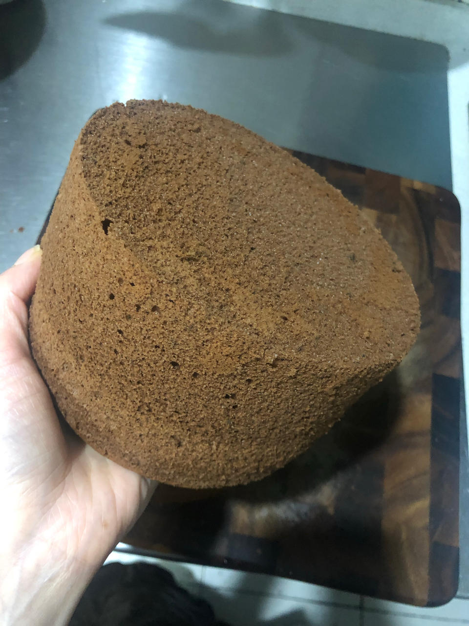 双倍浓郁不消泡巧克力戚风