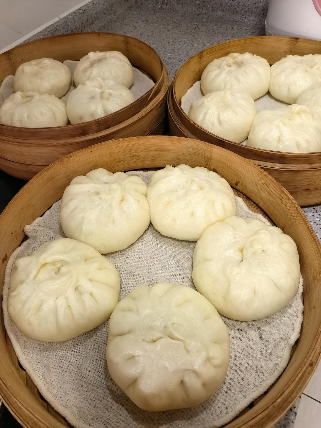 皮薄馅儿大的粉丝肉末包子（馅料做法）