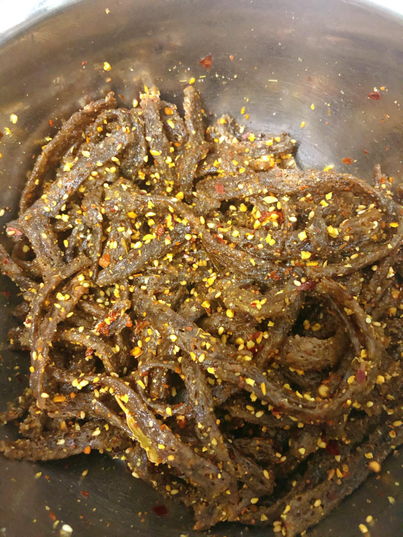 家庭自制辣条（牛筋面）