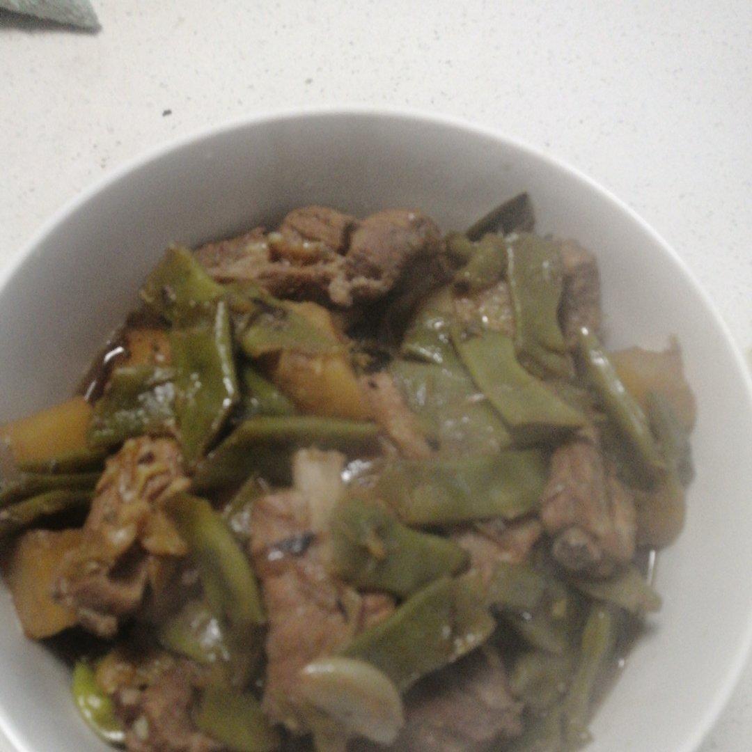 排骨炖豆角