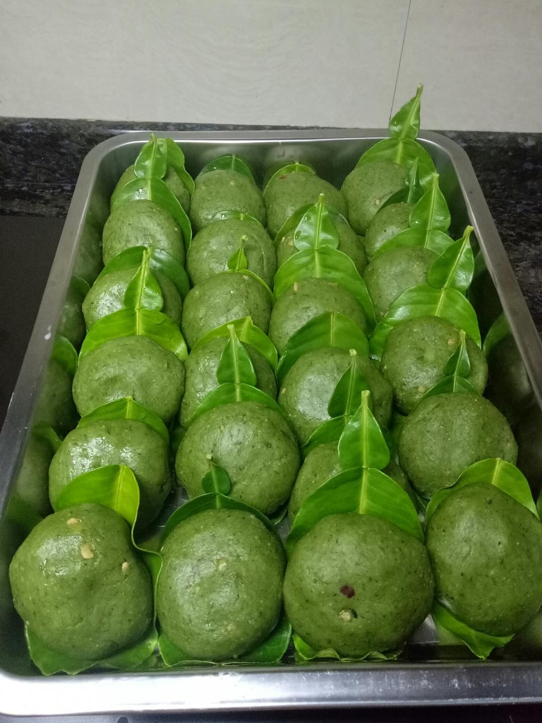 我家的传统客家艾糍、黄糍