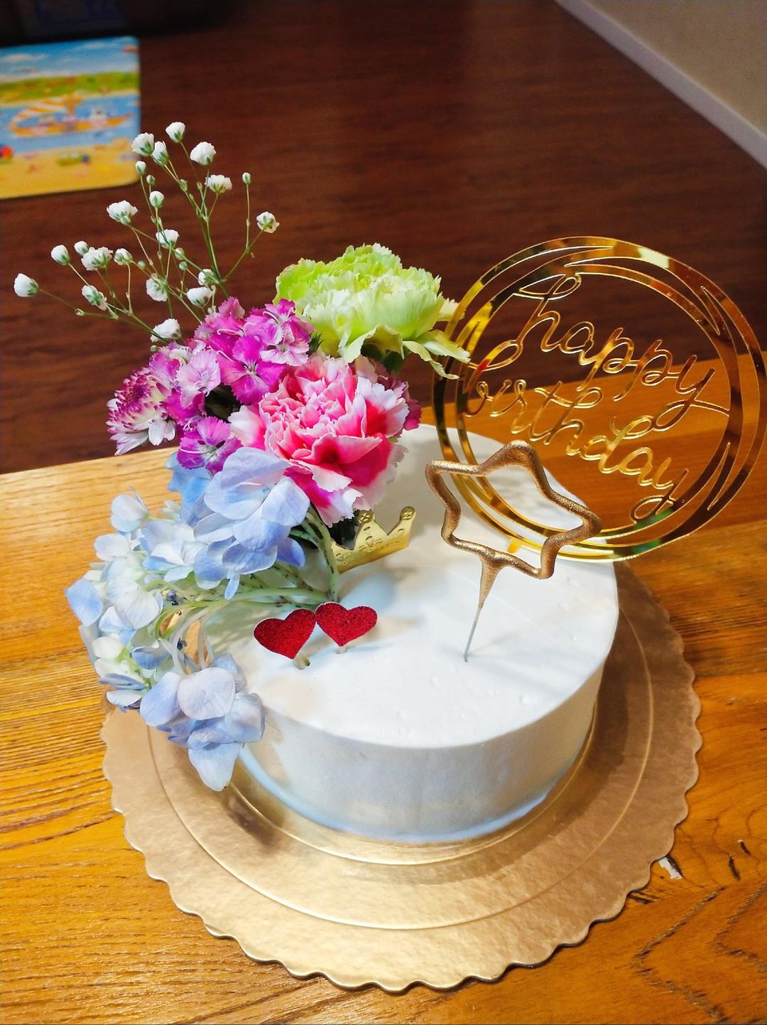 鲜花蛋糕关于鲜花的处理方法