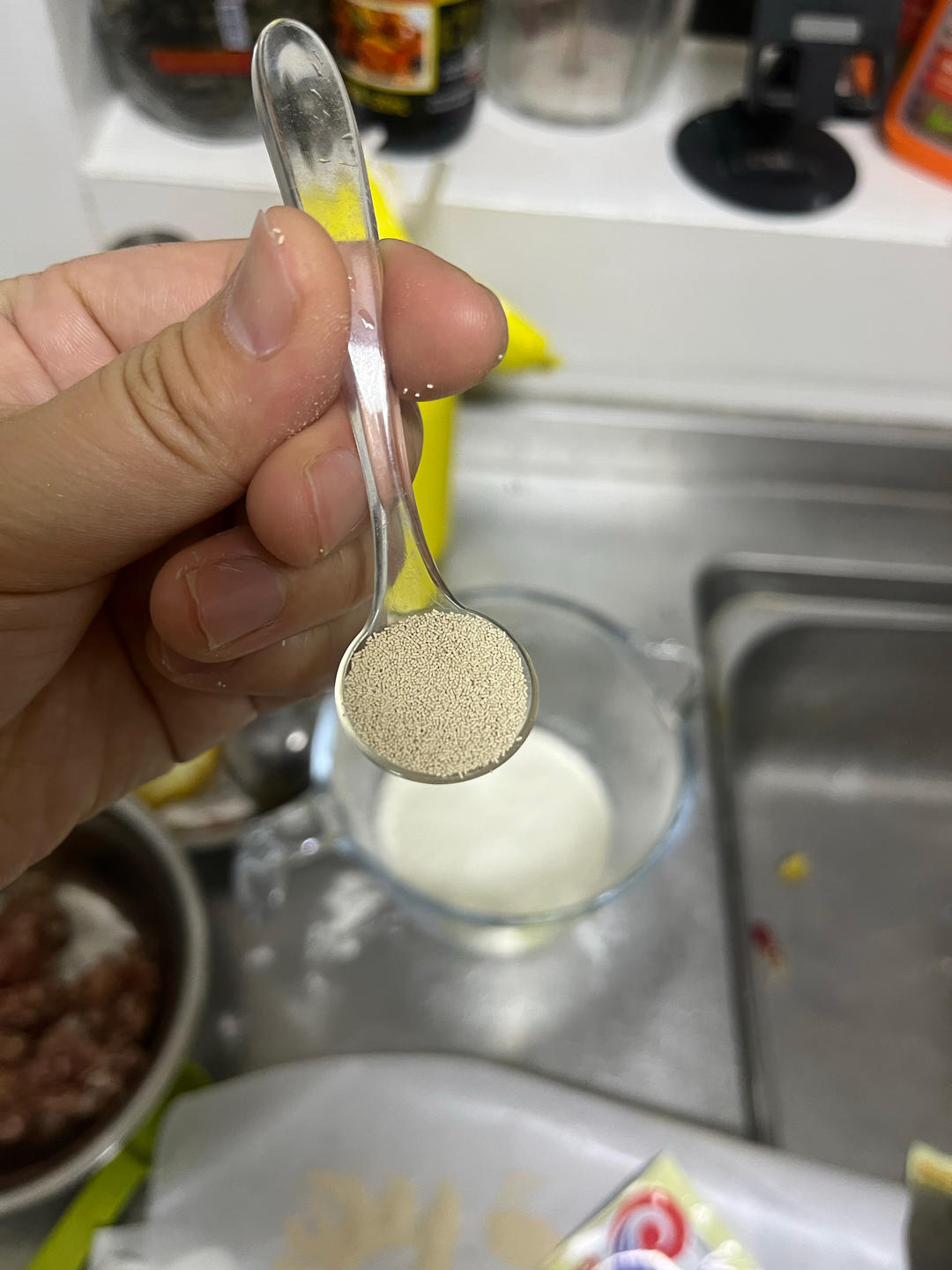 纯奶手撕吐司的做法 步骤1