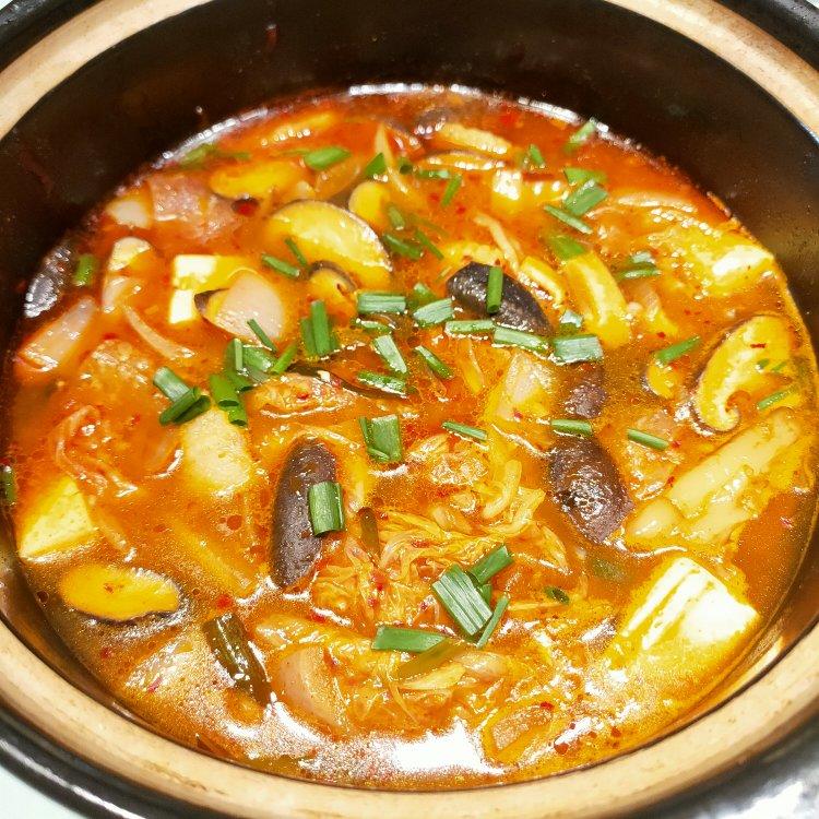 韩国泡菜豆腐汤