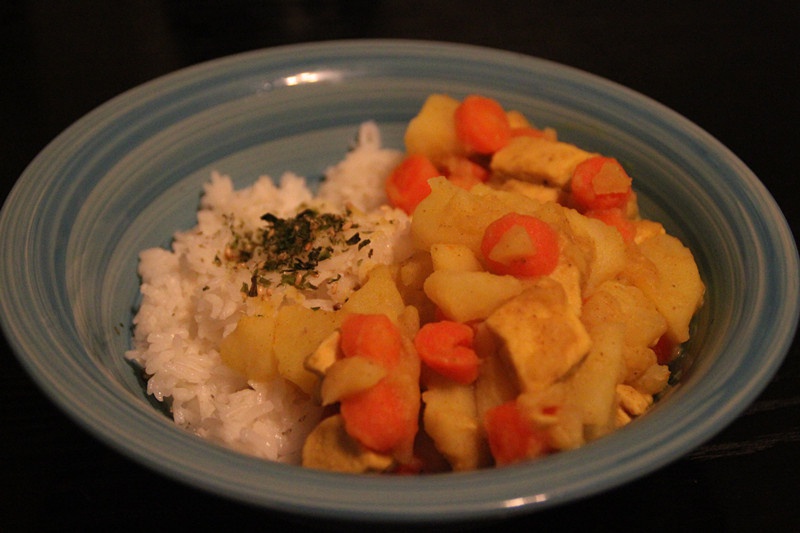 咖喱鸡肉饭