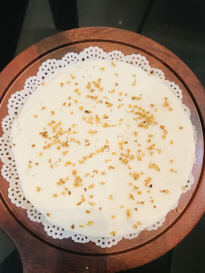 人人都会做的桂花糕+豆沙松糕