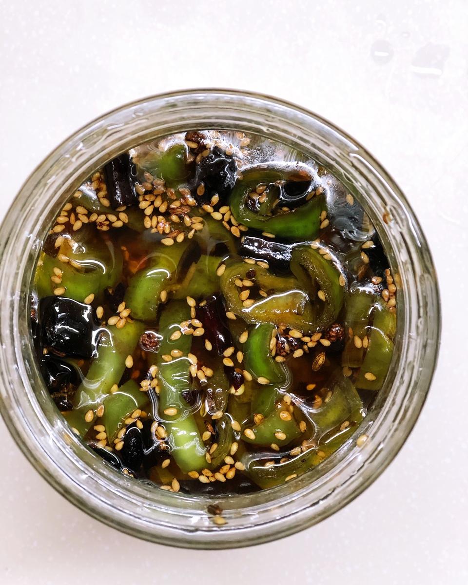 能让你多吃一碗饭的开胃小咸菜～腌辣椒（尖椒）圈